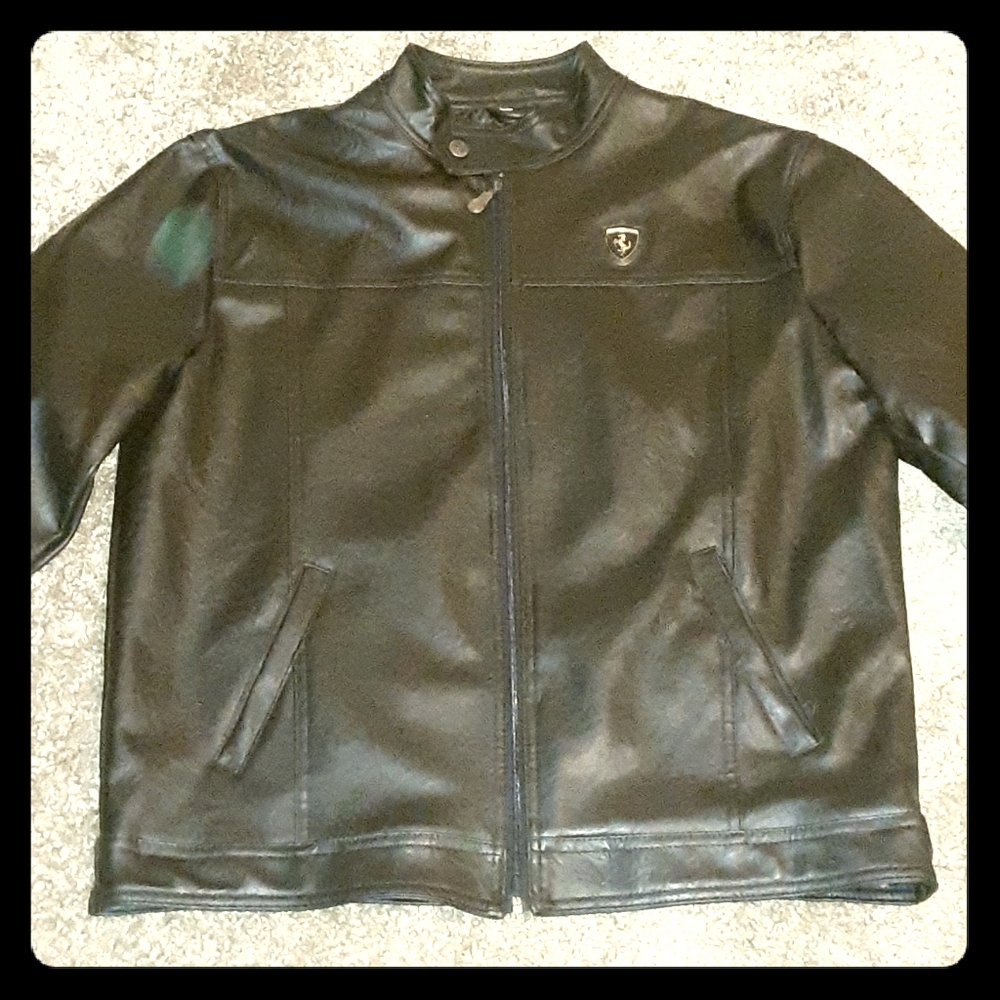 AE De Milano Leather Jacket